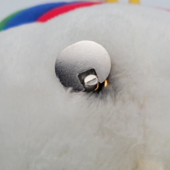 Vintage Rainbow Cloud Plush Music Box Somewhere Over Rainbow Dakin Style Rare - Picture 10 of 10